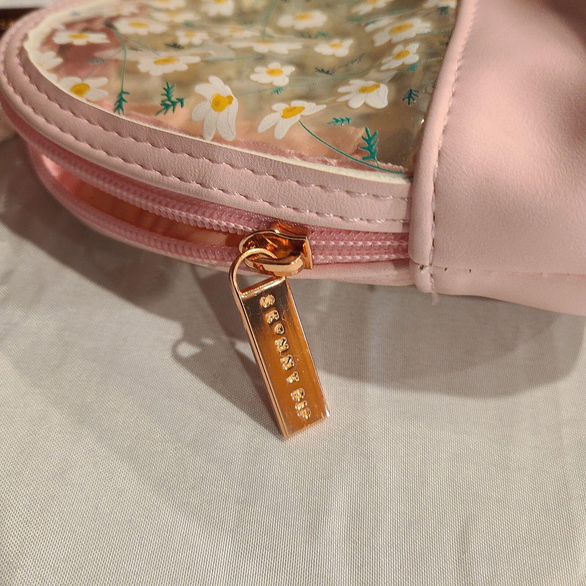 Skinny Dip Flower Design Makeup Bag - New With Tags