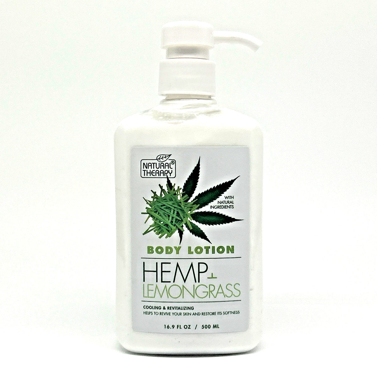 Natural Therapy Hemp + Lemongrass Nourishing Body Lotion (16.9 oz)