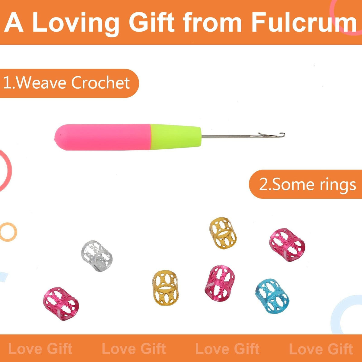 Fulcrum Goddess Box Braids Crochet Hair - 14 Inch, 9-Pack, Natural Look