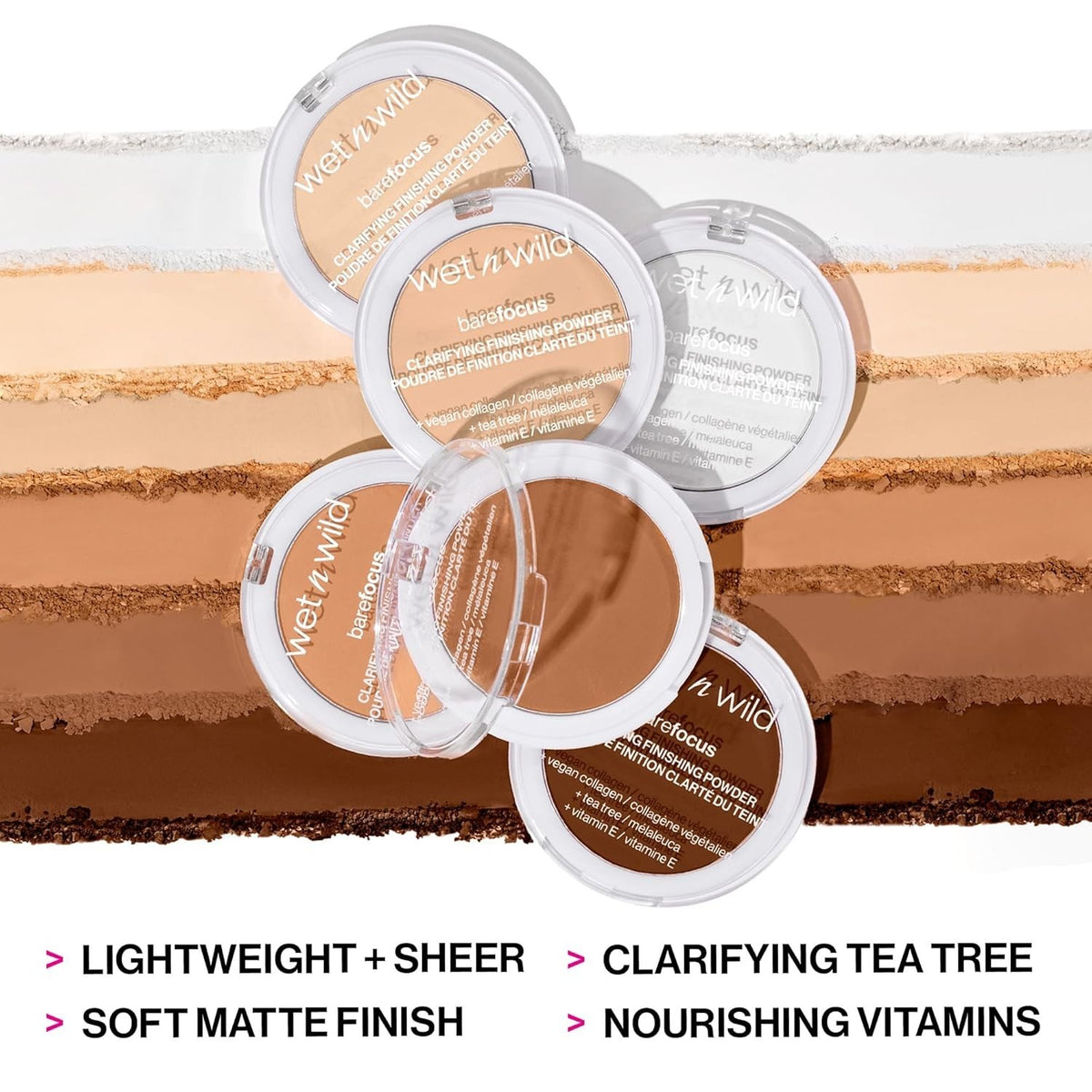 Translucent Clarifying Finishing Powder with SPF 10 - Light Coverage
