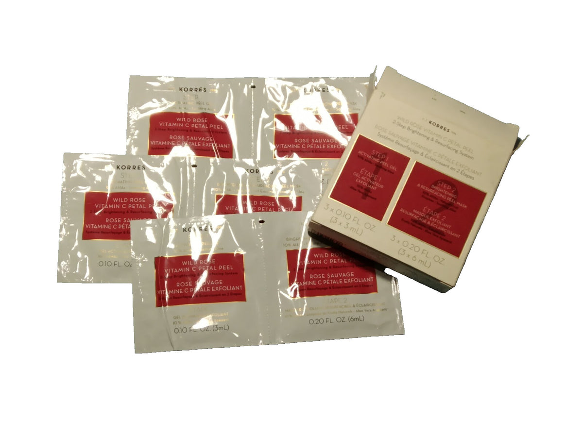 Wild Rose Vitamin C Peel - 2 Step Brightening System