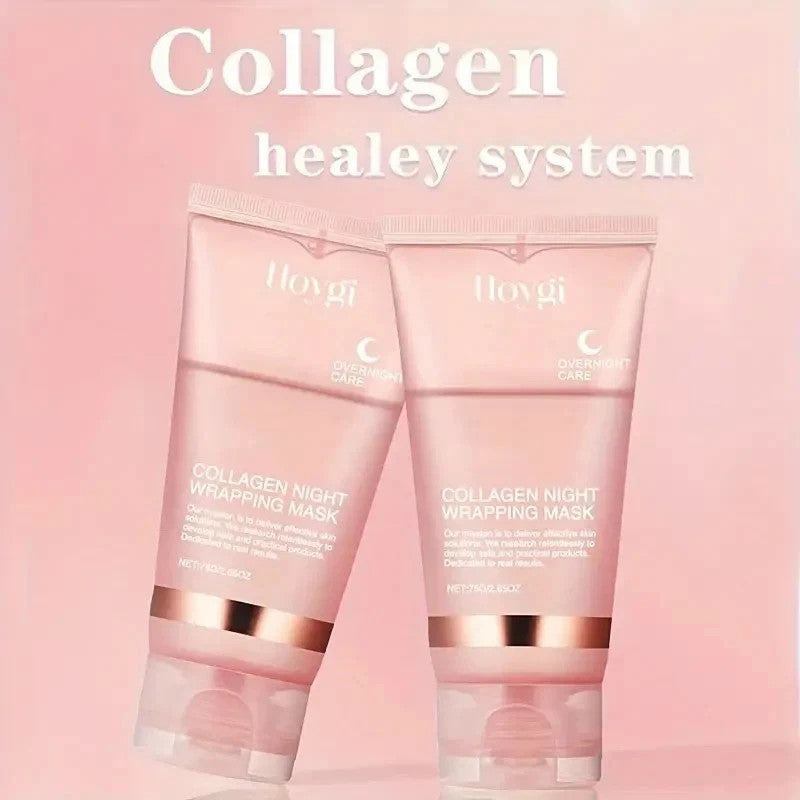 Collagen Night Wrapping Mask - Hydrating Peel Off (2 Pack)