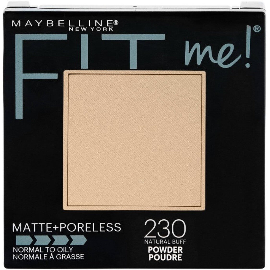 Maybelline Fit Me Matte Poreless Face Powder 230 Natural Buff Sealed