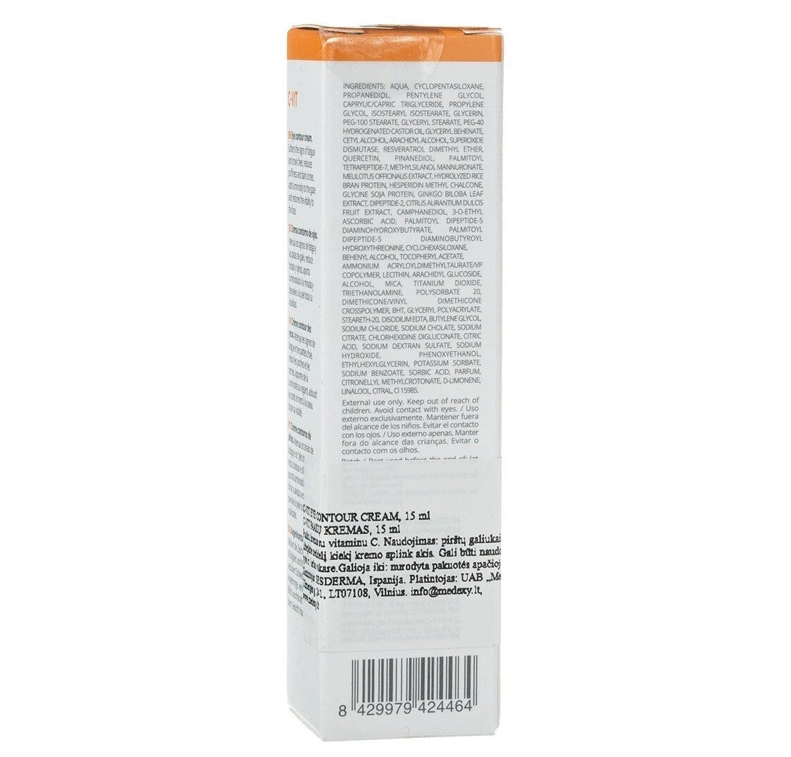 Sesderma C-VIT Eye Contour Cream 15ml Anti-Aging Brightening Skin Care