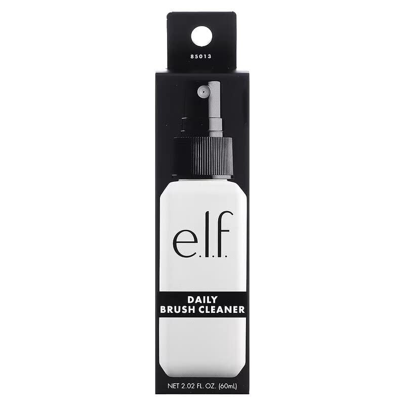 e.l.f. Daily Makeup Brush Cleaner 2 Fl Oz - Vegan & Cruelty-Free