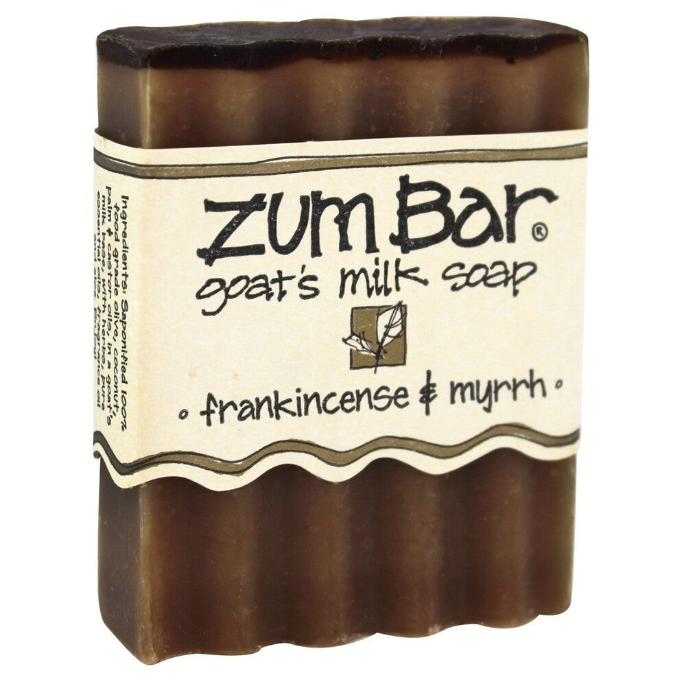 Indigo Wild Zum Bar Goat's Milk Soap Frankincense &amp; Myrrh, 3