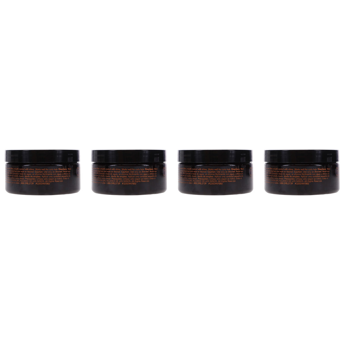 Men's Hair Pomade 3 oz Pack of 4 - Medium Hold Shine & Flexibility
