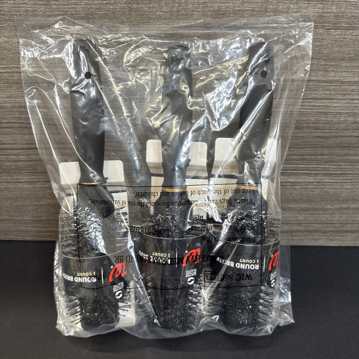 Walgreens Vent Brush Set Black & Gold 3 Pack Household Cleaning Tool