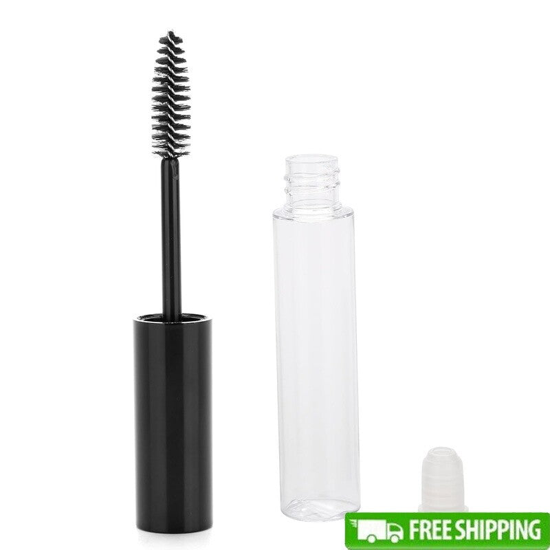 10ml Empty Eyelash Mascara Tube with Lip Stop - Makeup Vial Bottle