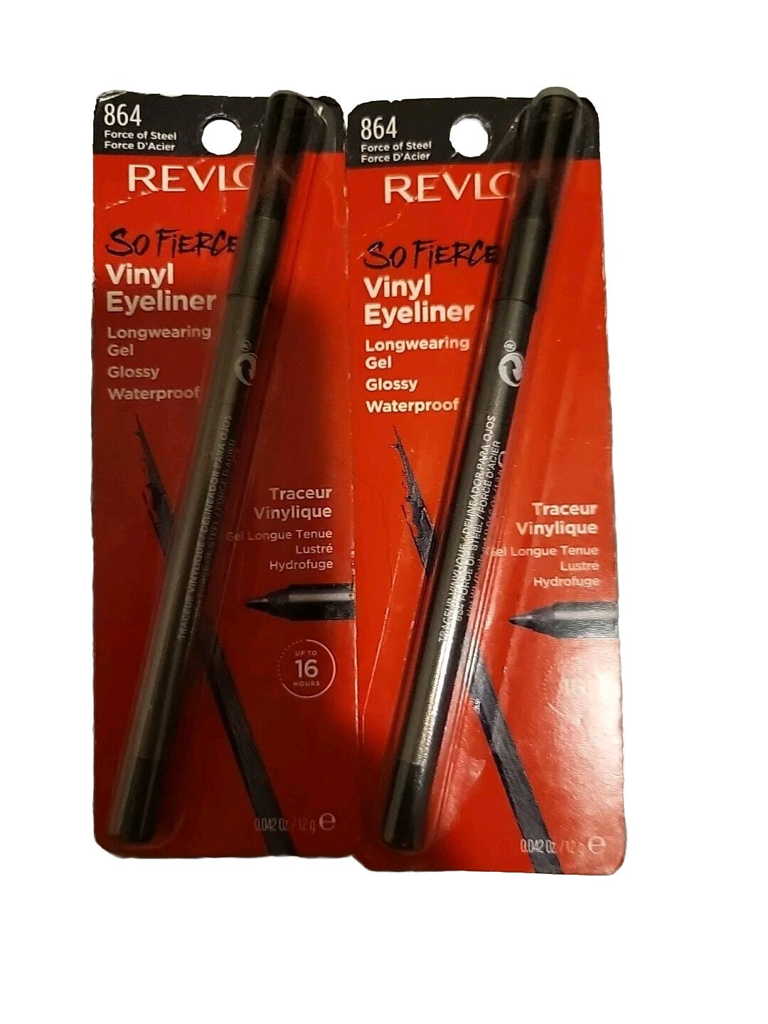 Revlon So Fierce Vinyl Eyeliner Set - Force of Steel, 2 Pack