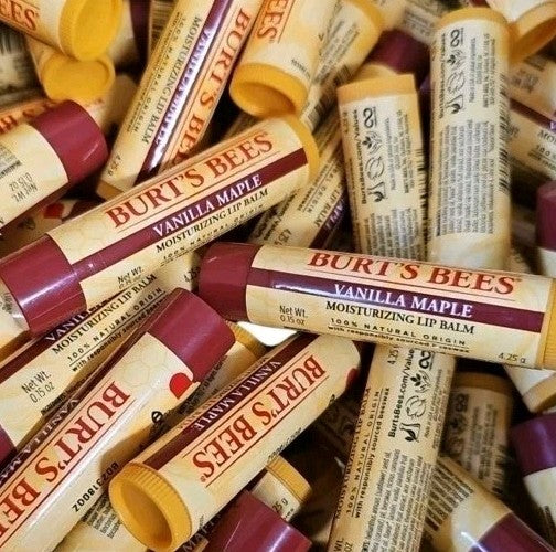 8 Pack Vanilla Maple Lip Balm Set - Moisturizing & Limited Edition