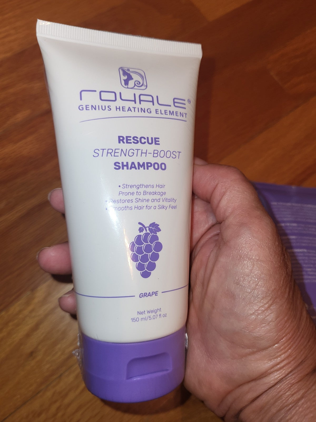 Royale Rescue Strength-Boost Shampoo & Conditioner Set, Grape Scent