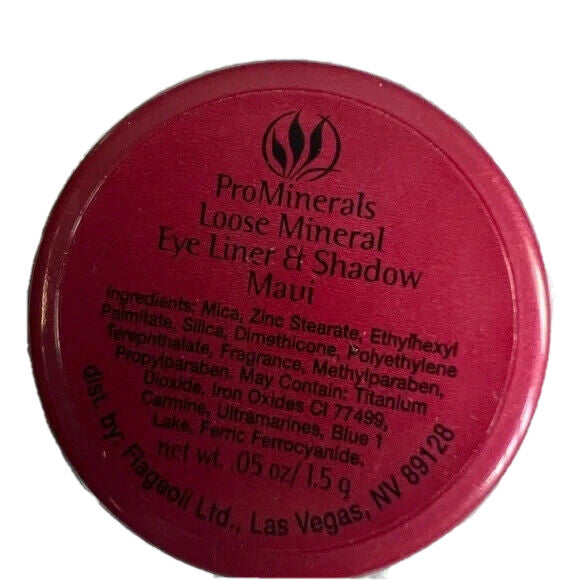 Mineral Eyeliner & Eyeshadow Set - Loose Pigments for Eye Makeup - Maui
