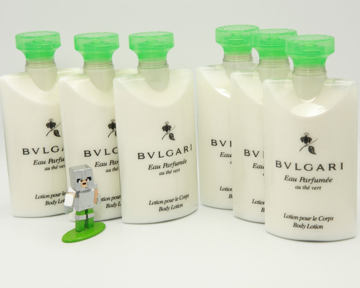 Green Tea Body Lotion Set, 6x75ml Bottles