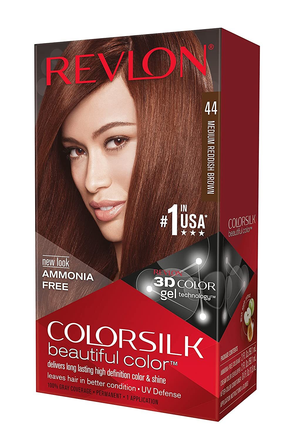 Permanent Hair Color - Ammonia Free Formula, Pack of 12