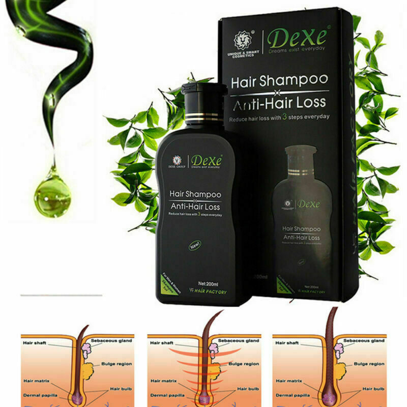 DEXE 200ml Anti-Hair Loss Shampoo Promote Hair Growth for Men & Women