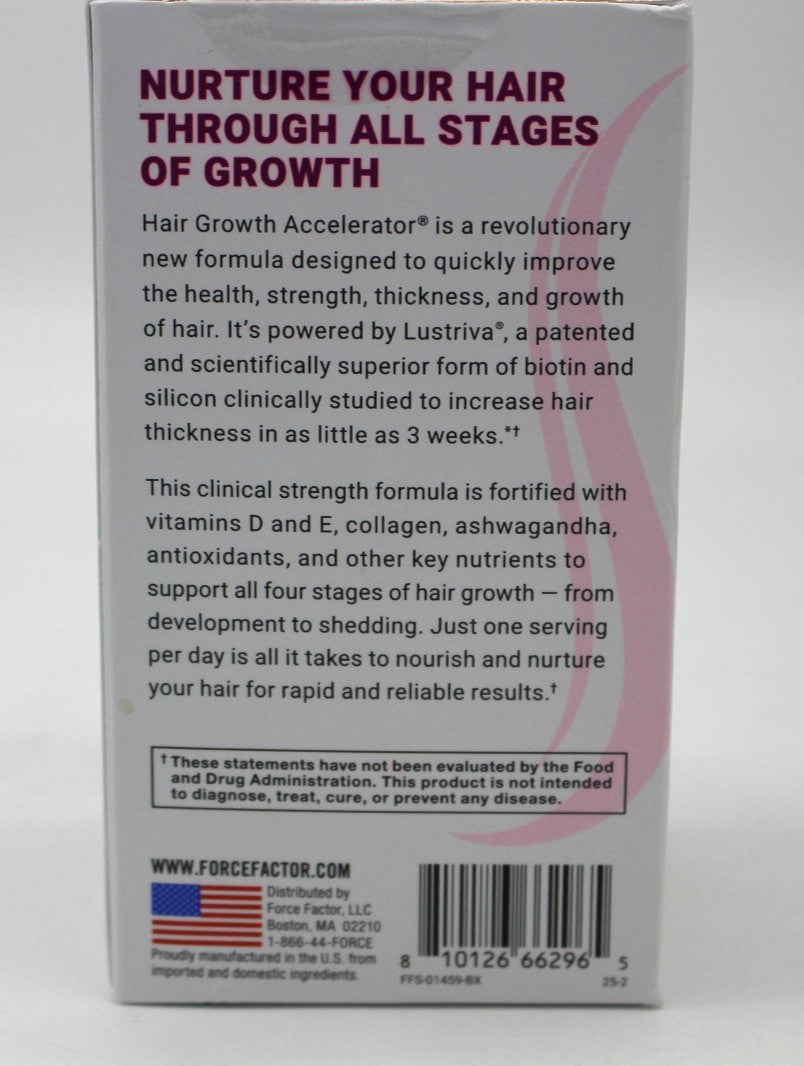 Hair Growth Accelerator With Lustriva 90 Capsules
