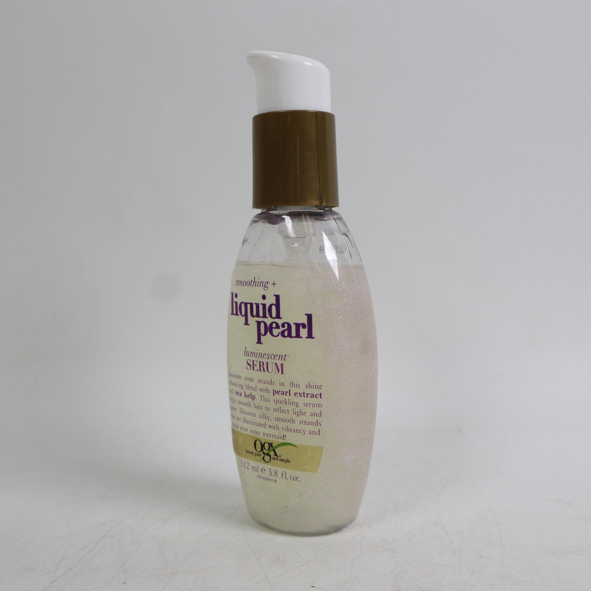 OGX Smoothing Liquid Pearl Luminescent Hair Serum 3.8 Oz