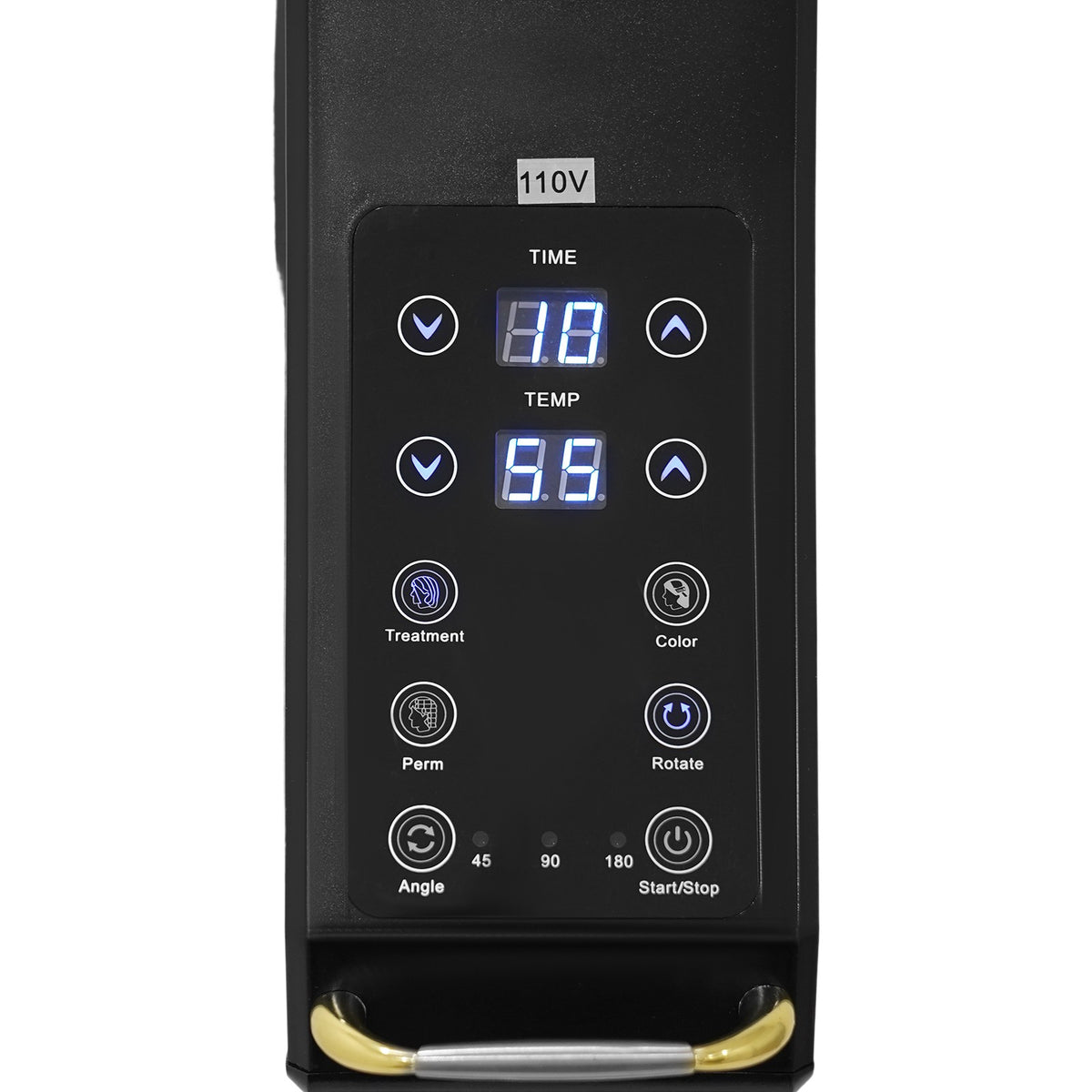 Movable 110V Vertical Hair Dryer with Digital Controls - Multifunctional 850W Floorstanding Salon Dryer