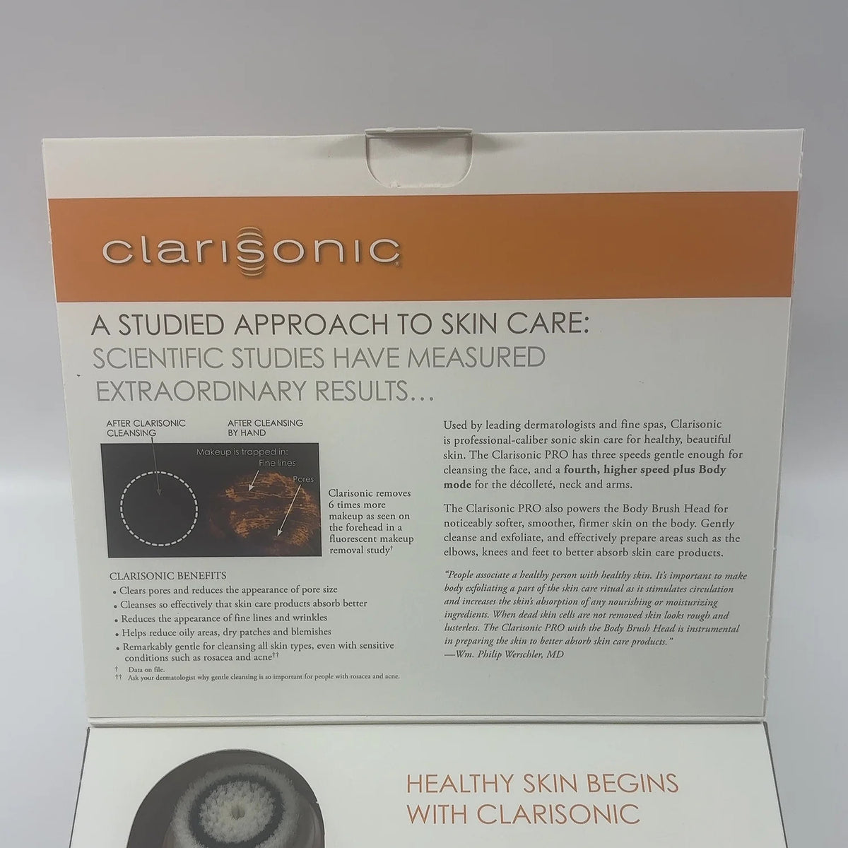 Facial and Body Sonic Cleansing System - Clarisonic Pro