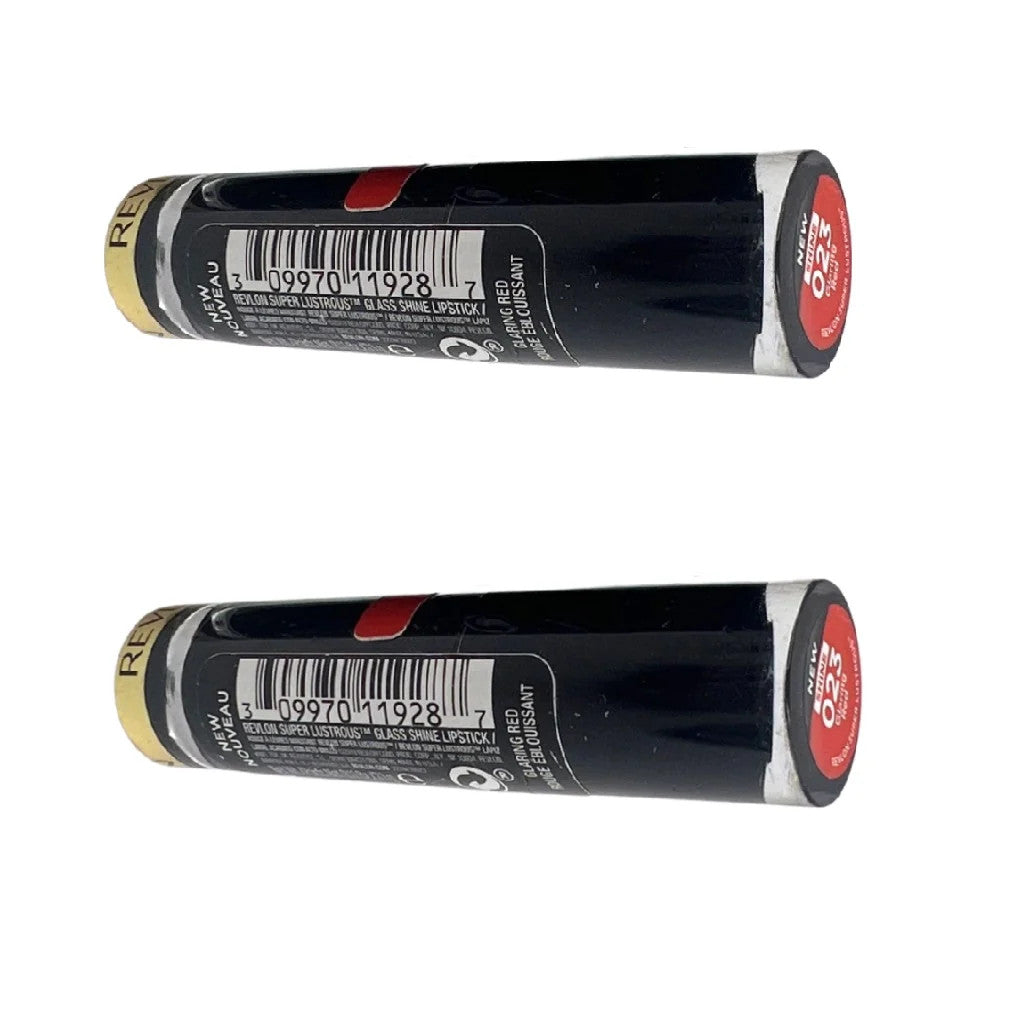 Lipstick Set - 2 Glossy Red Lipsticks with Hydrating Formula