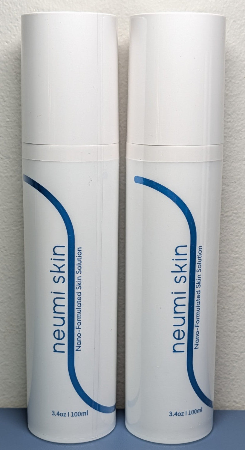 Neumi Nano Skin Solution - 3.4oz Pack of 2 - Sealed with Expiry 2028