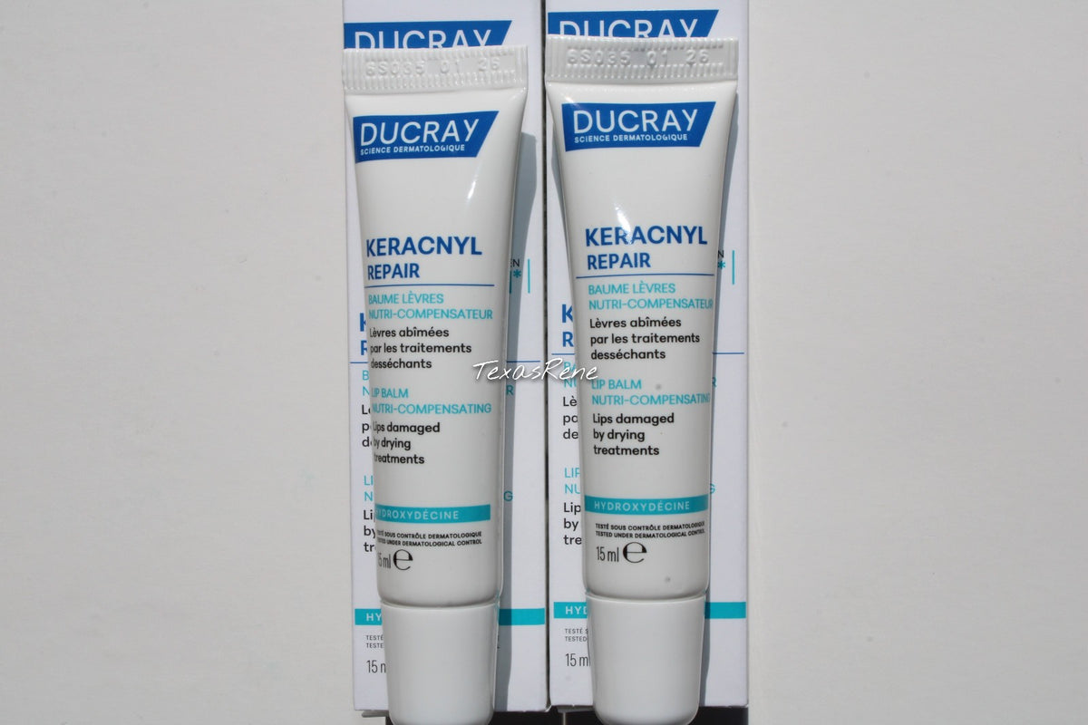 Hydrating Lip Repair Balm Set - Nourishes & Repairs Cracked Lips, 2x 15ml