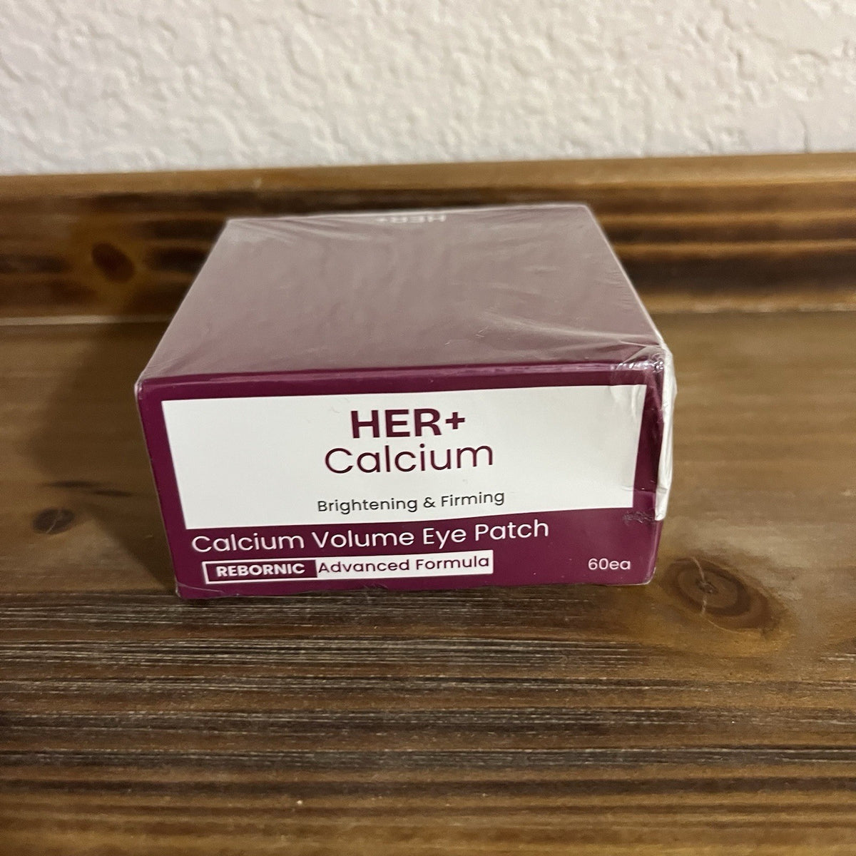 Her+ Calcium Volume Eye Patch Set - 60 Patches for Eye Care