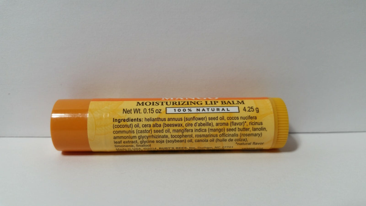Burt's Bees Lip Balm Assorted Flavors & Quantities Natural Moisturizing