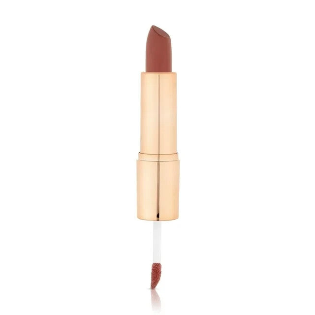 Flower Beauty Mix N' Matte Lipstick Duo - Bronze Envy Lipstick & Pearl Gloss Set