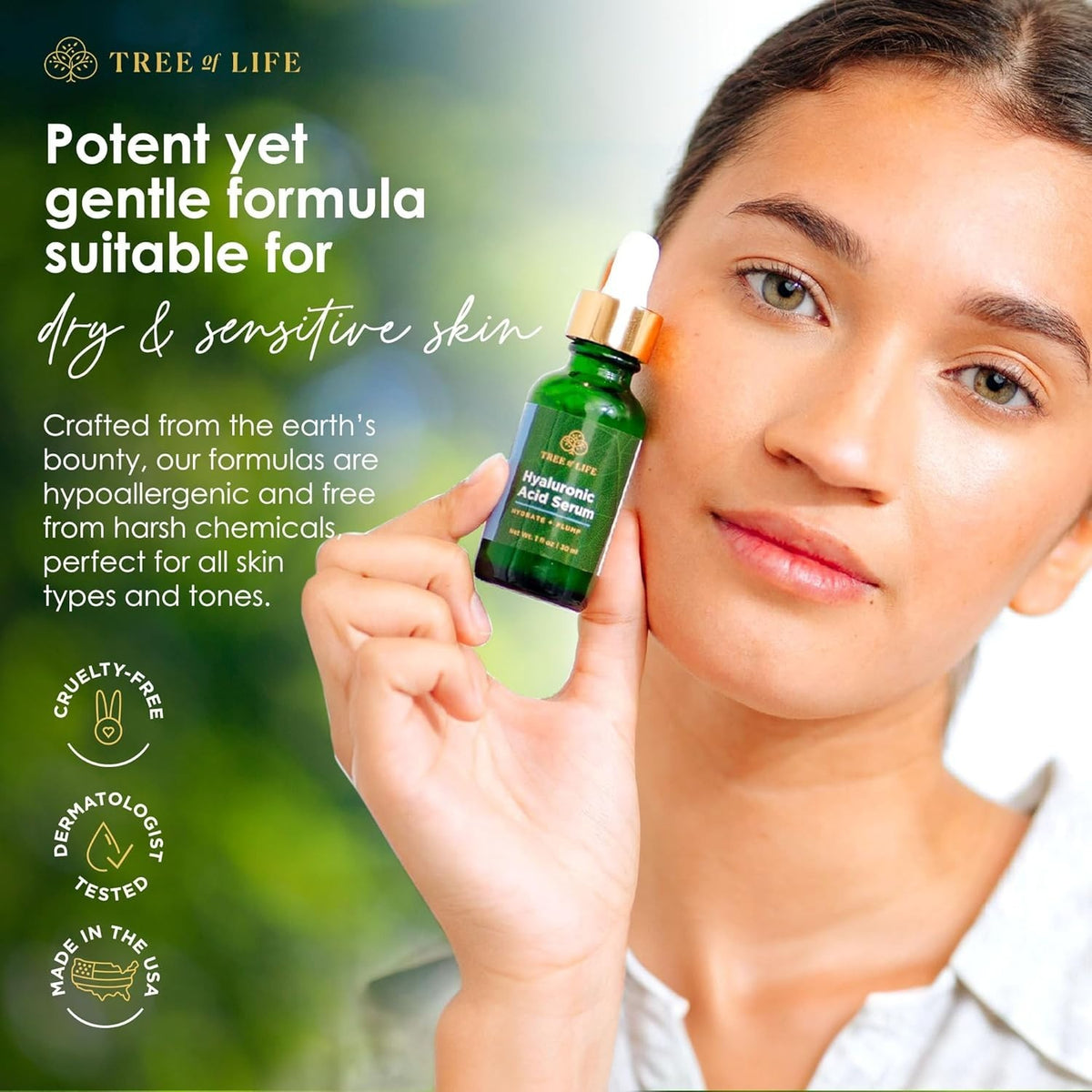 Brightening & Firming Skin Care Serum Trio - Hydrating Anti-Aging Set
