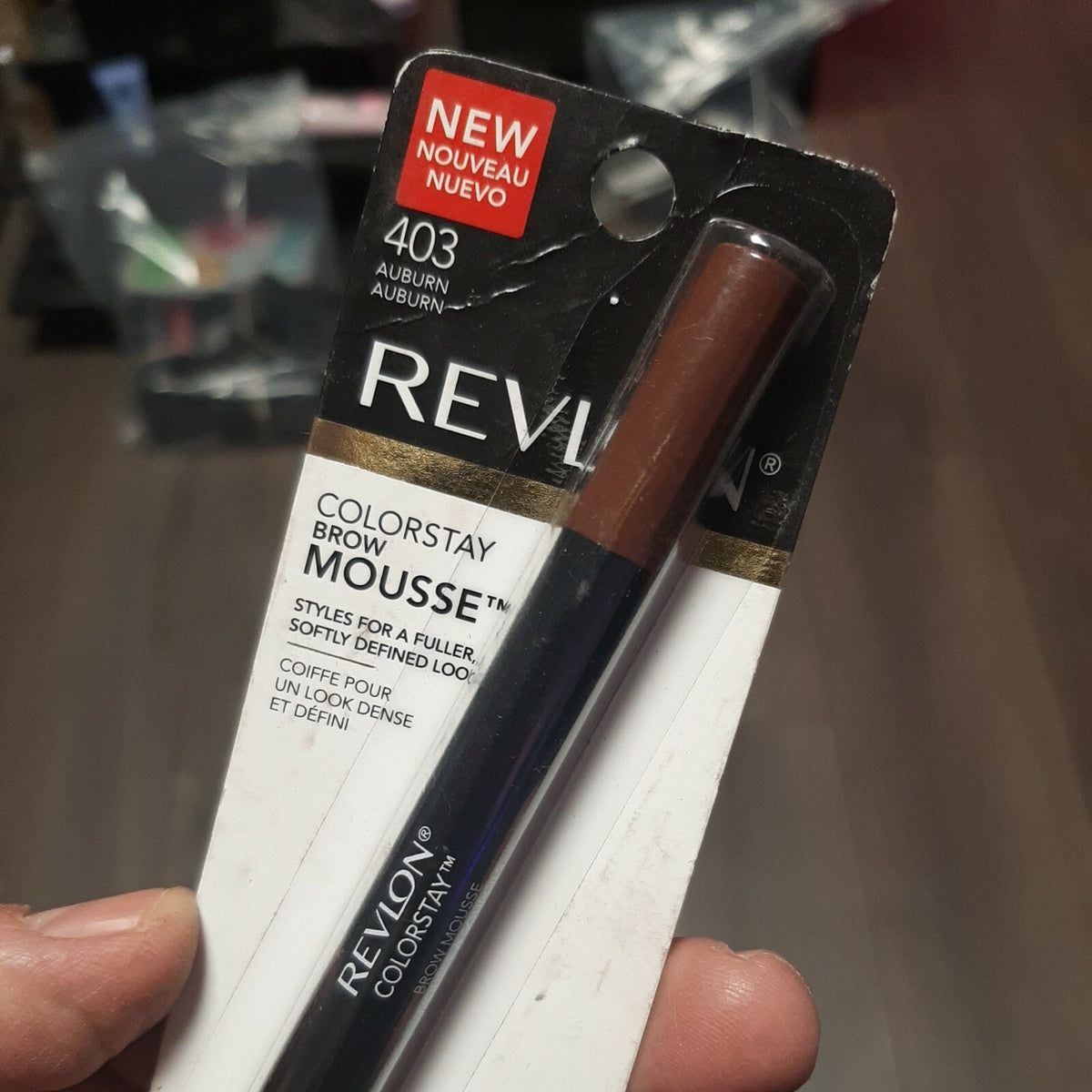 Revlon ColorStay Brow Mousse Fuller Softly Defined Look - Auburn, Pack of 2