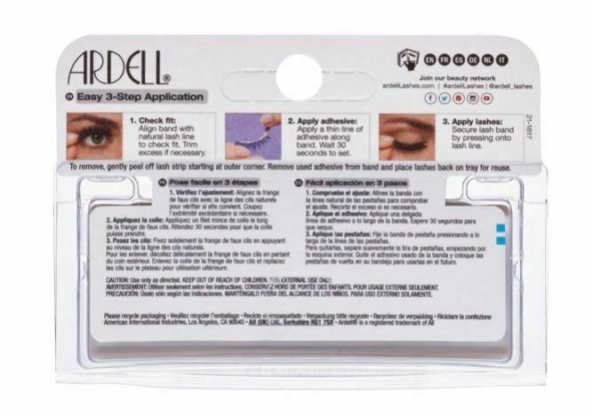 False Eyelashes Wispies Cluster 601 Natural Look Reusable Strip