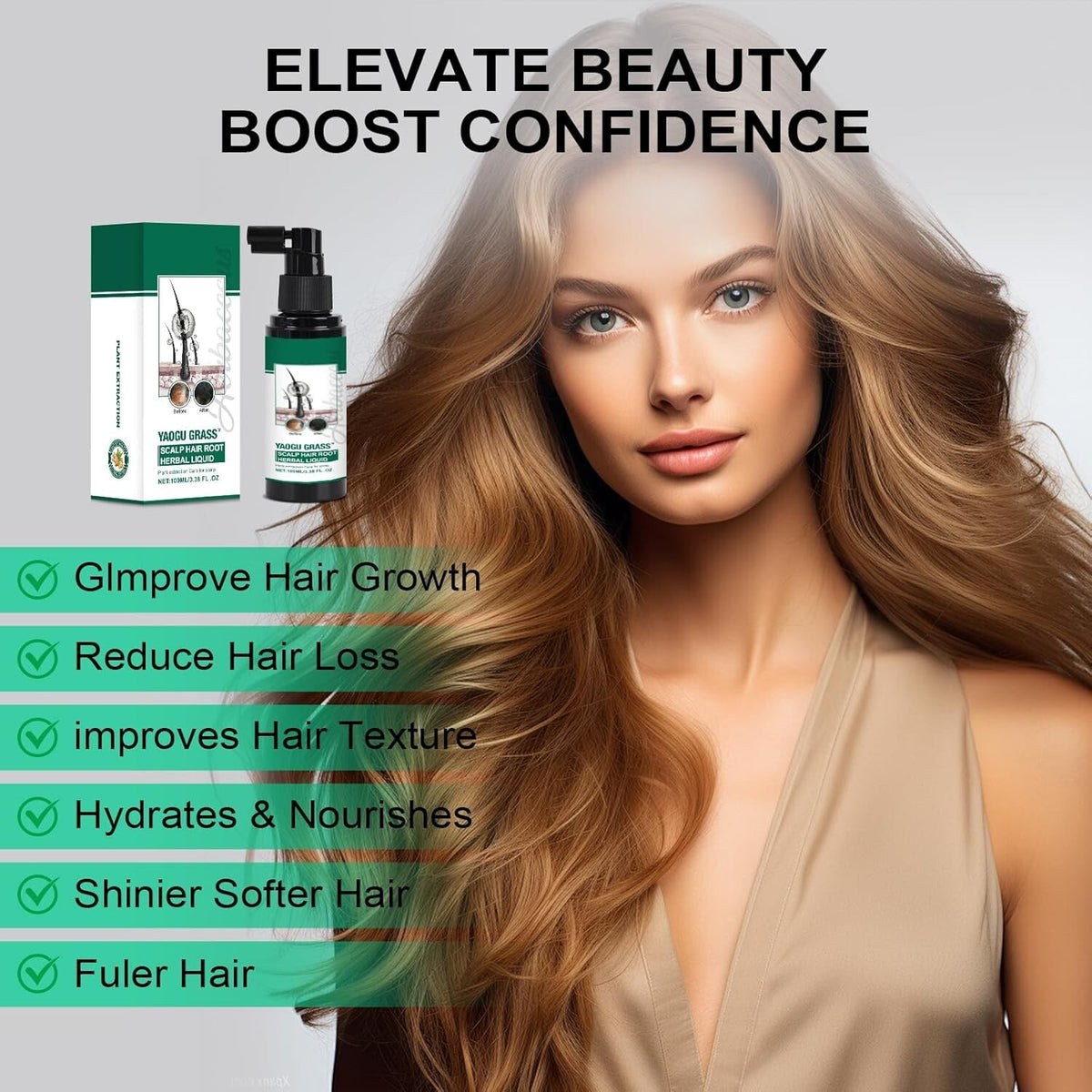 Scalp Treatment Serum for Hair Growth & Anti-Dandruff Relief