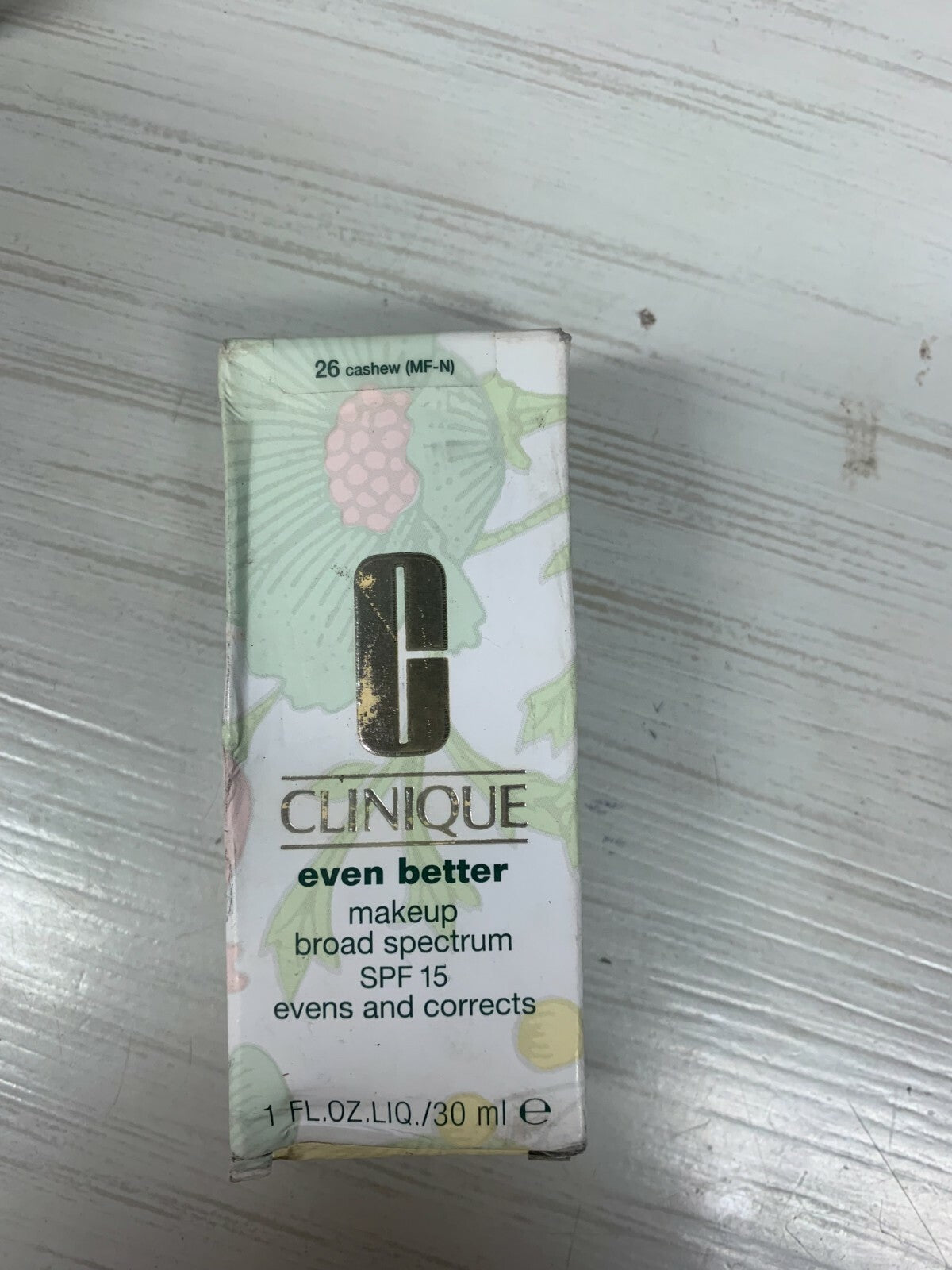 Clinique Even Better Makeup SPF 15 Broad Spectrum - Multiple Shades, New Box Damage
