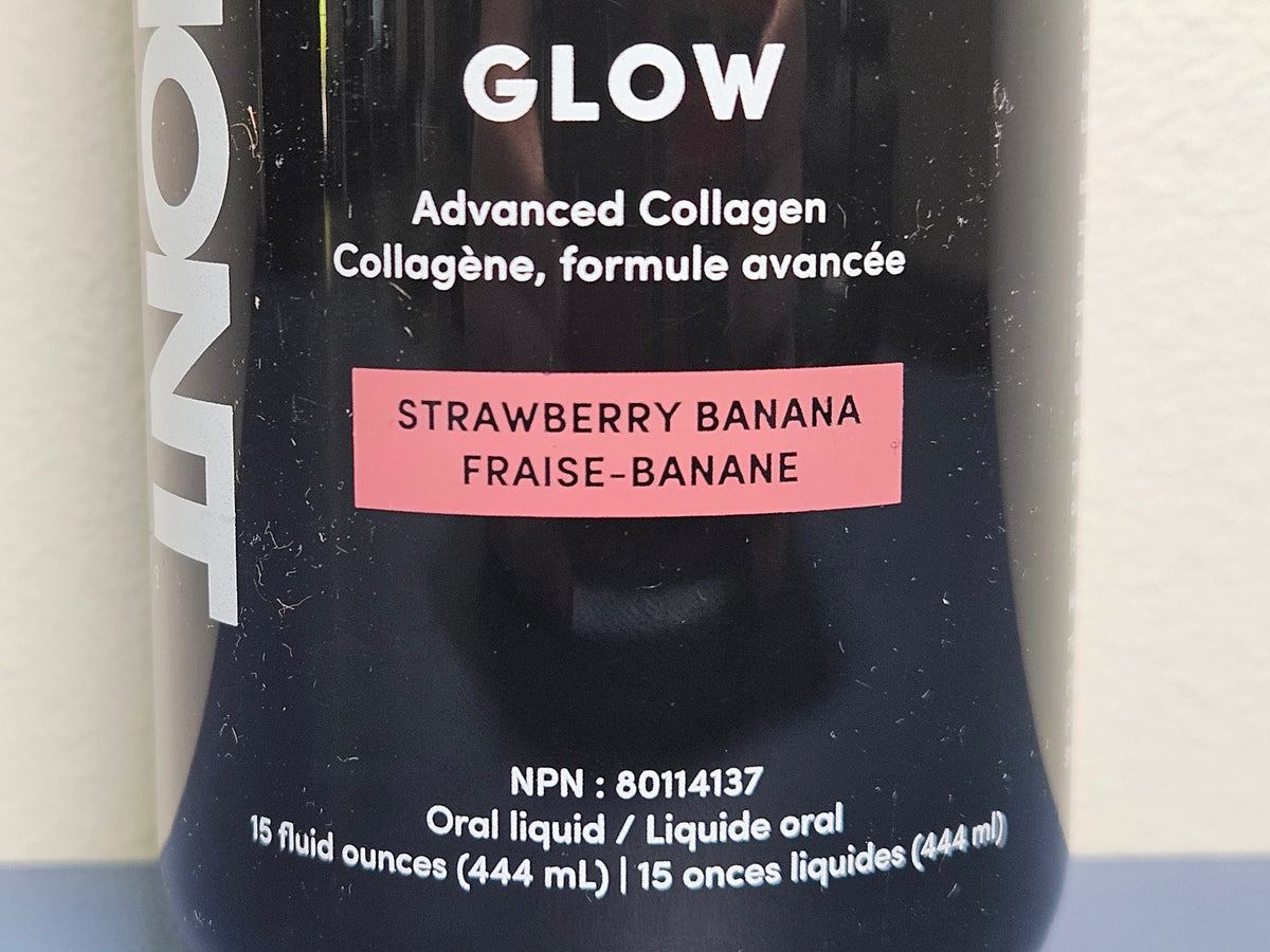 Collagen Supplement - Strawberry Banana Flavor, 15 oz - New & Sealed