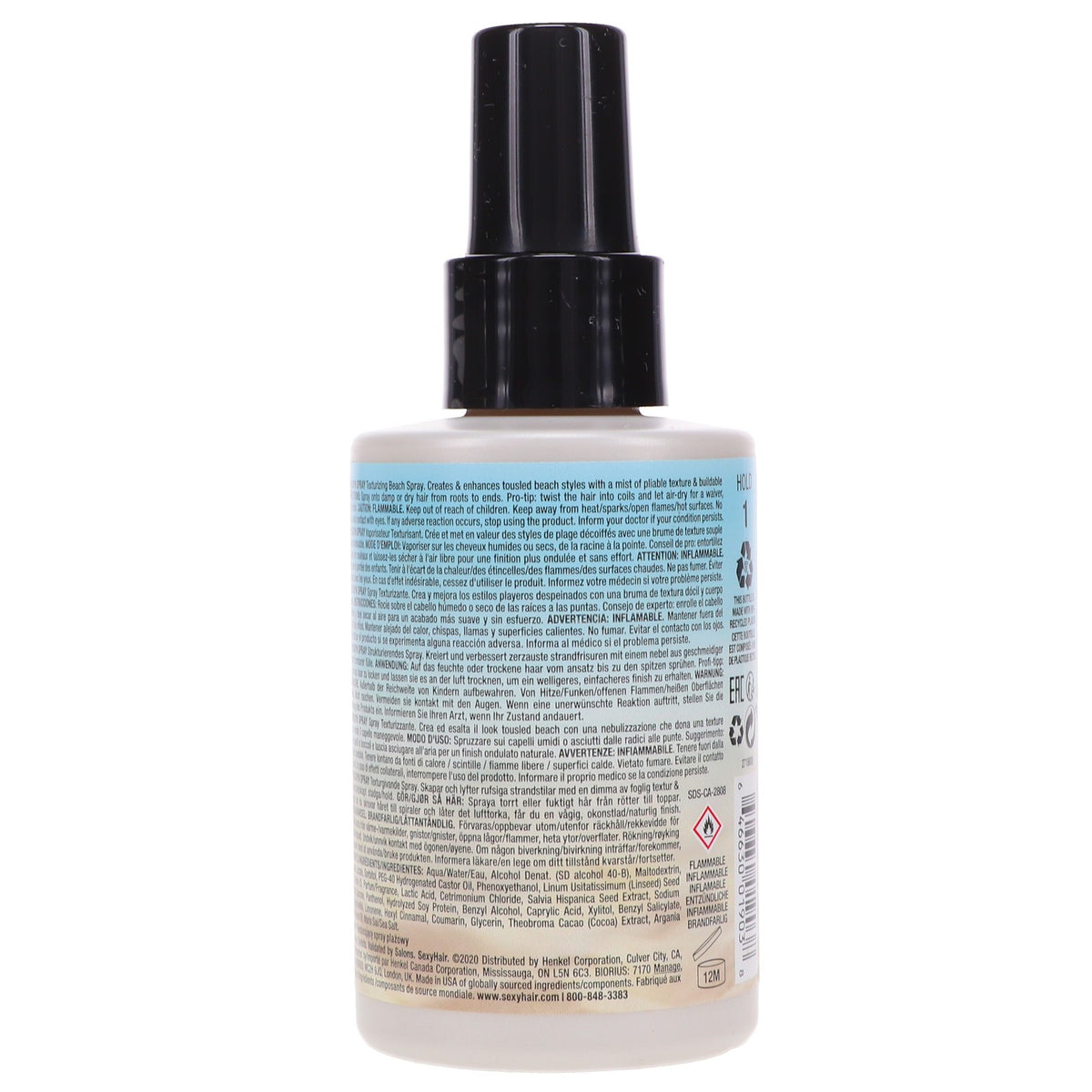 Beach Texturizing Spray - Sea Salt Hair Spray for Tousled Waves 4.2 oz 2 Pack