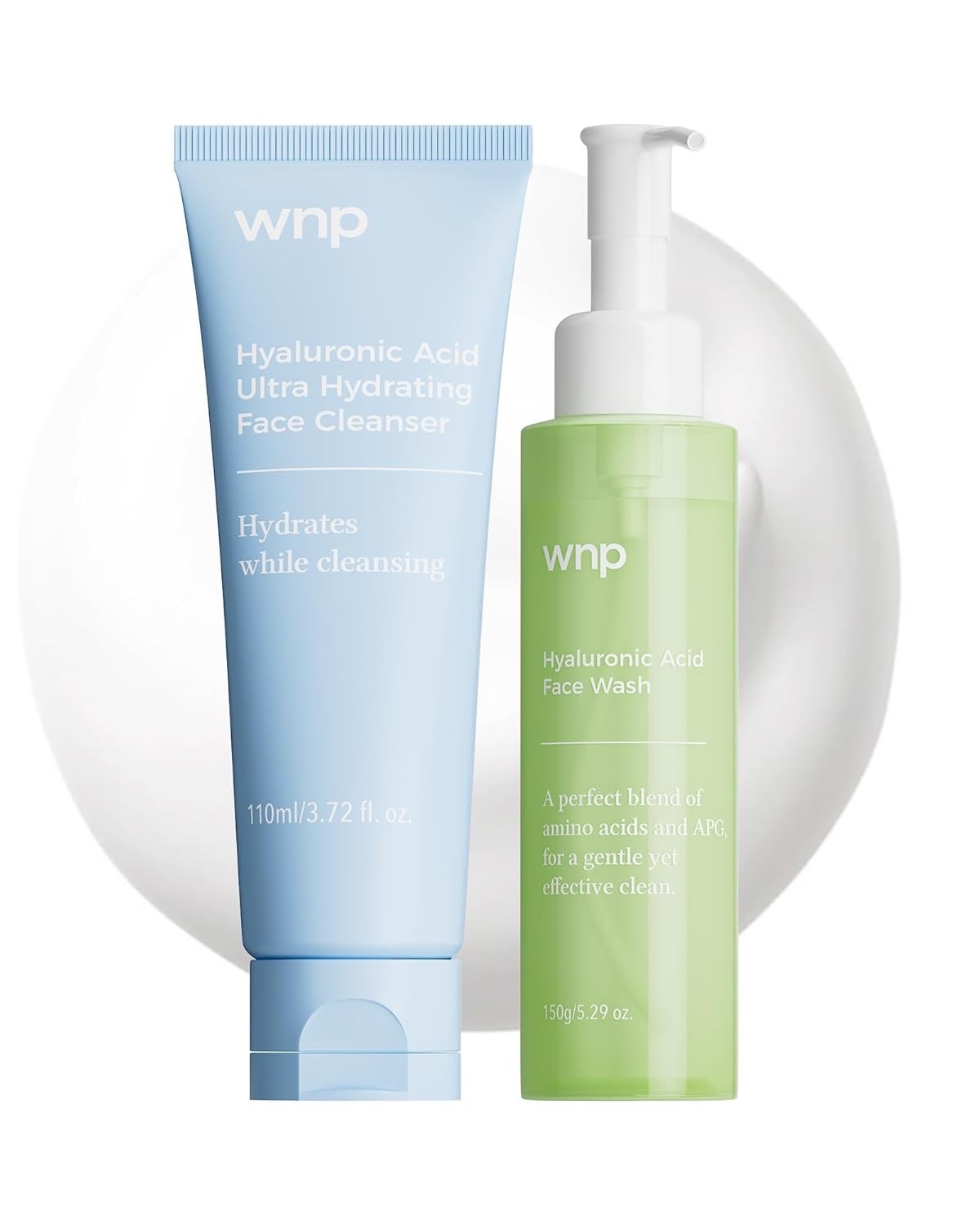 Double Cleanser Duo for Facial Cleansing - Gentle, Hydrating Face Wash Set