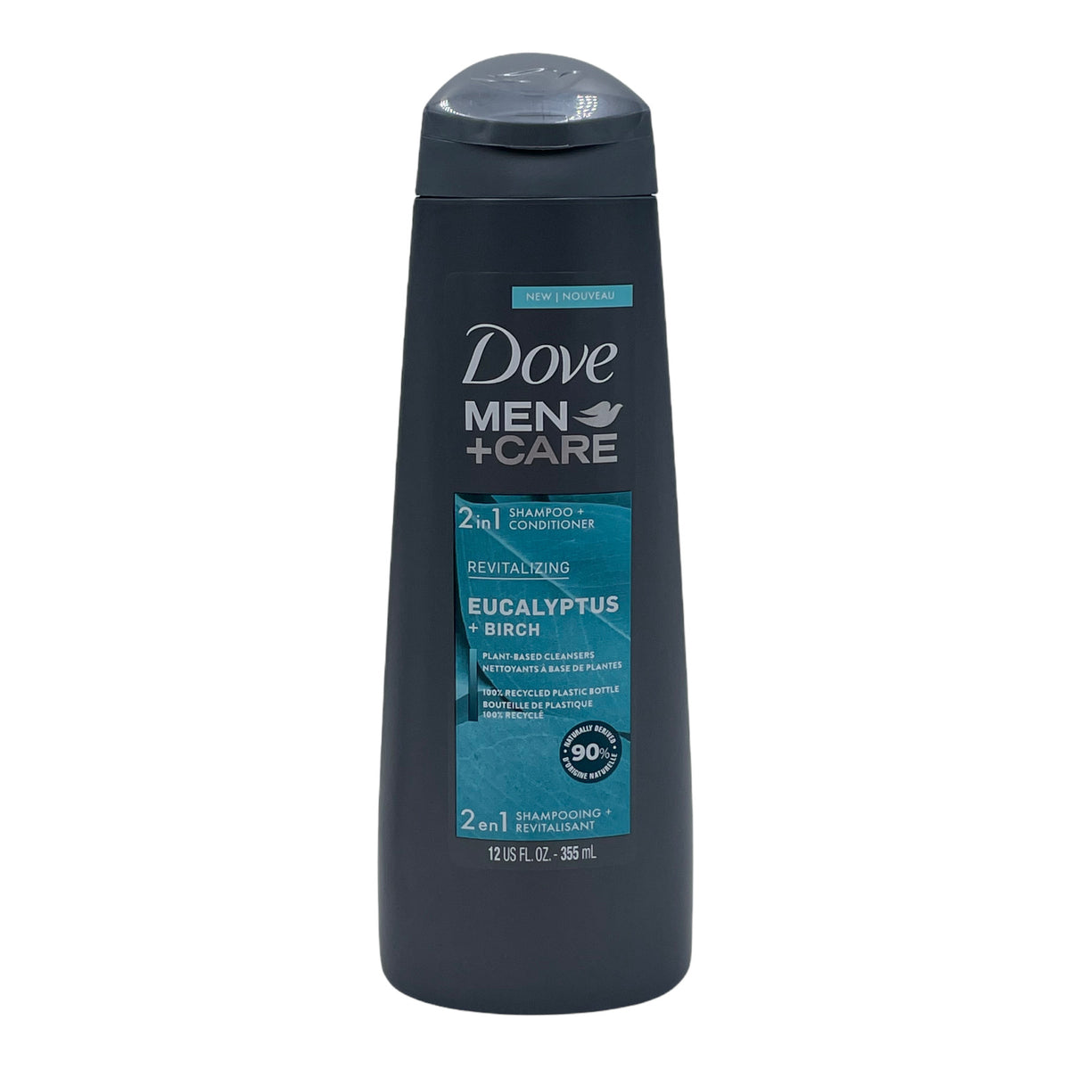 Dove Men Blue Eucalyptus + Birch 2-in-1 Shampoo Conditioner & Body