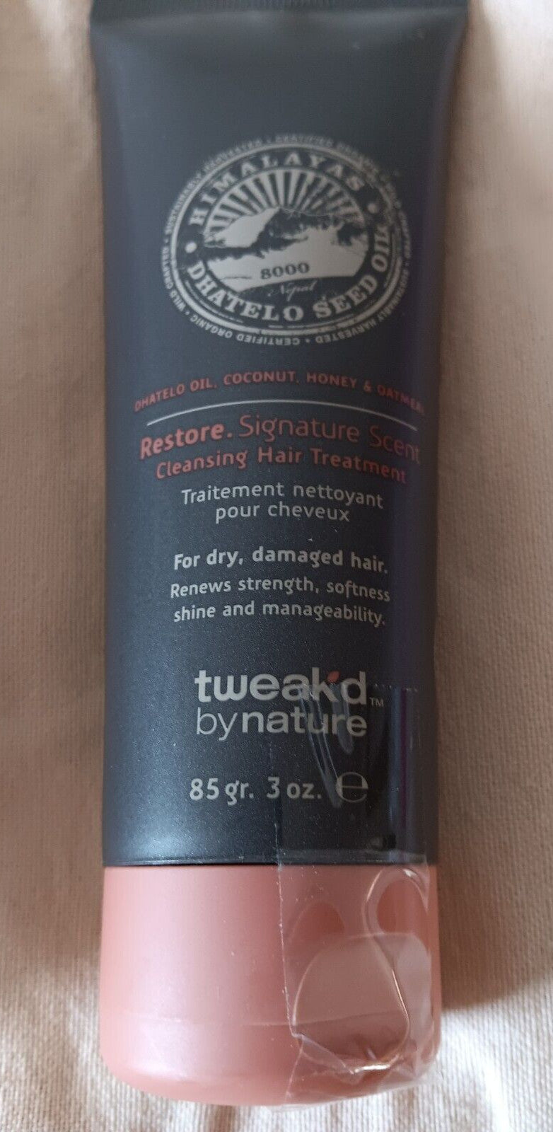 Tweak'd Hair & Body Cream Cleansing Treatment Lot of 3 - Dry Damaged Hair 3 oz
