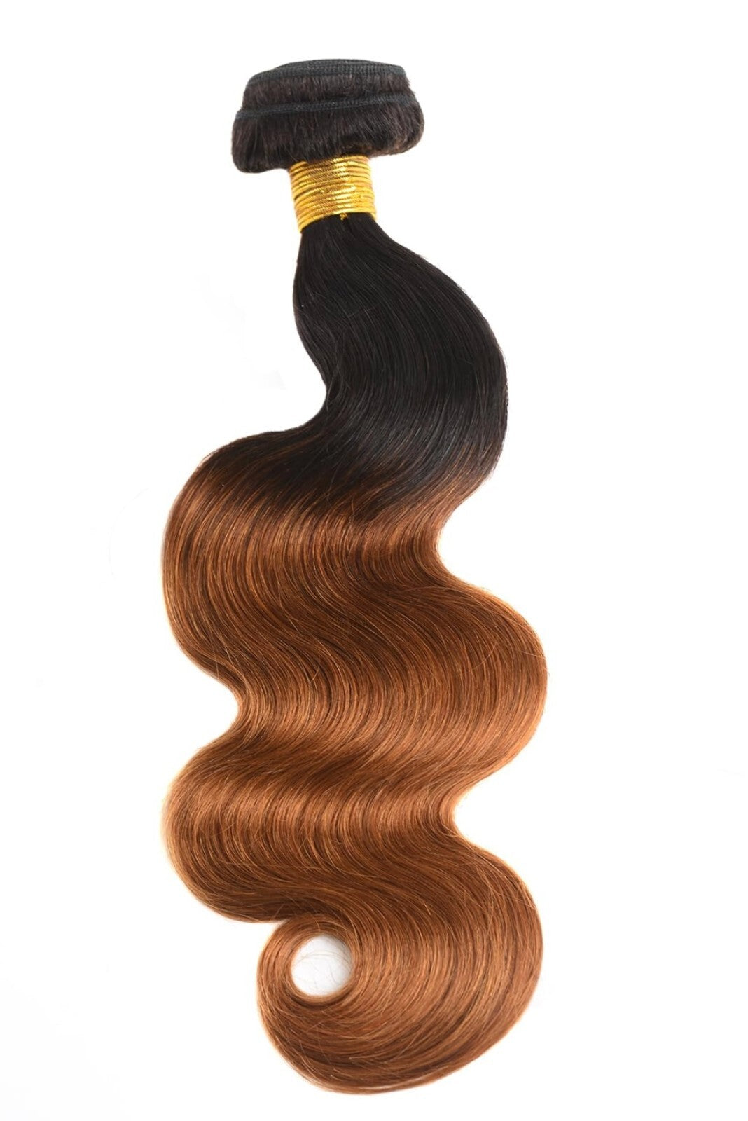 Ombre Body Wave Human Hair Bundles - Virgin 3-Piece Set 10-14 Inches