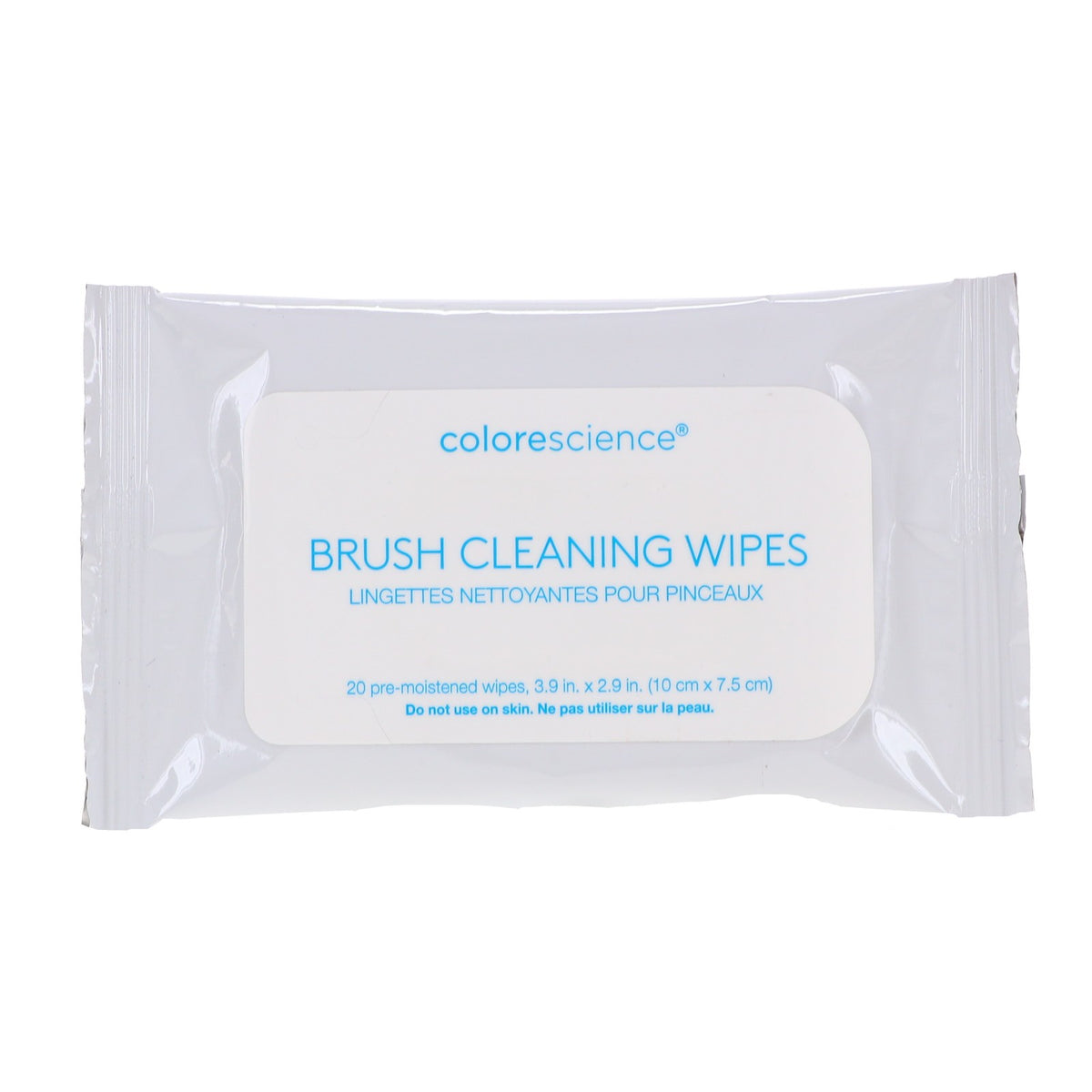 Colorescience Brush Cleaning Wipes 20 Count for Makeup Tools