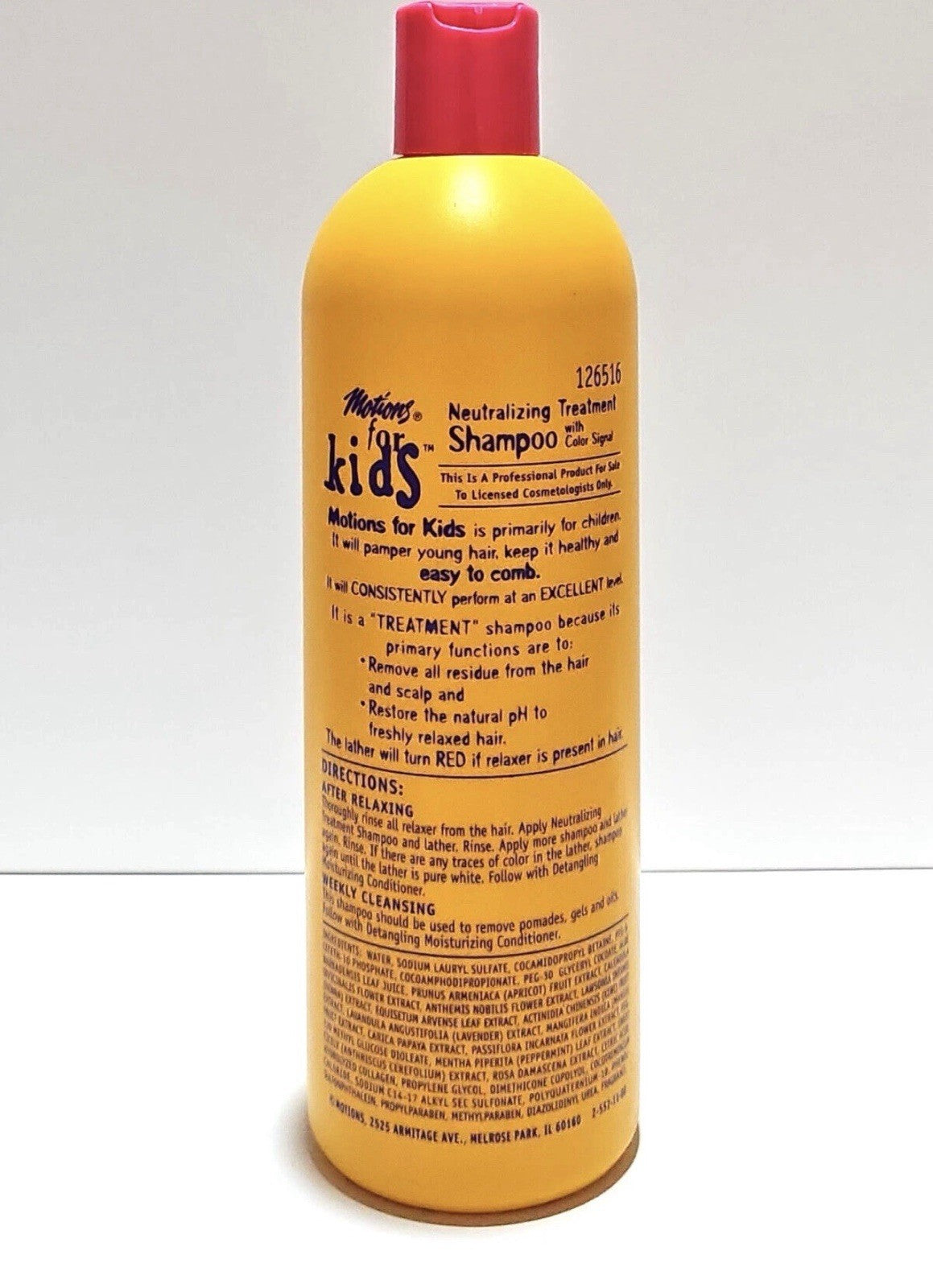 Kids Neutralizing Treatment Shampoo with Color Signal 16 oz - Gentle Hair Care