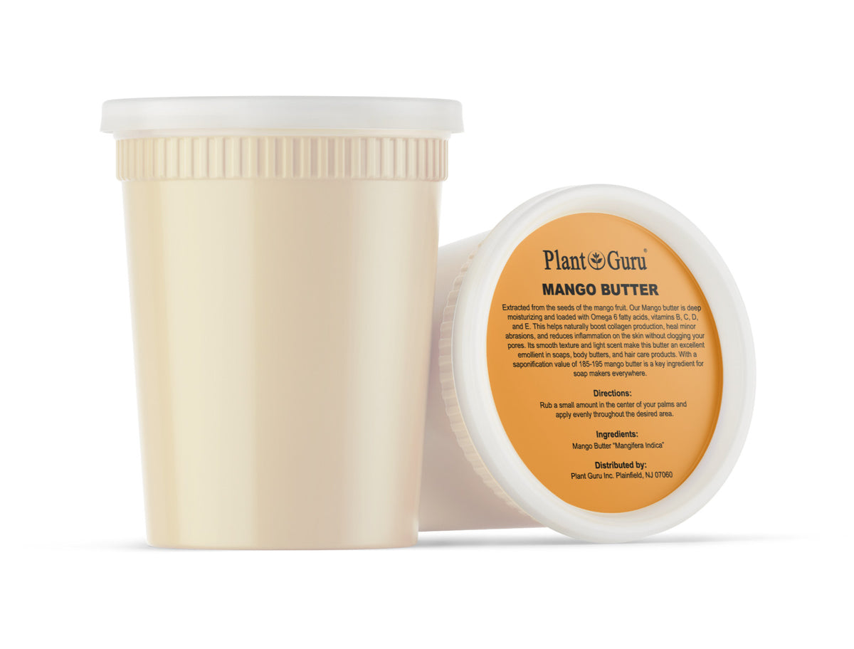 Pure Mango Butter 32oz Organic Skin & Hair Nourishing Body Moisturizer