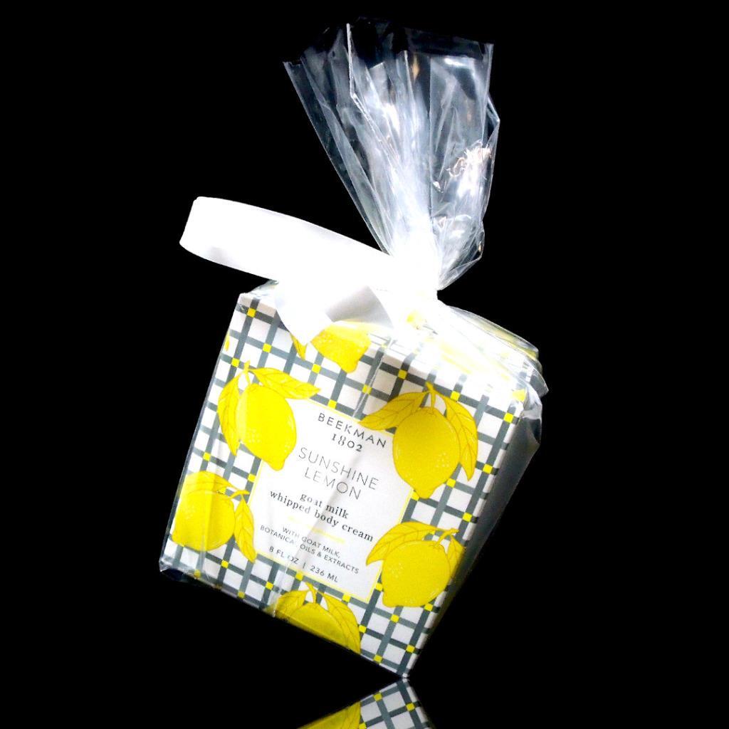 Goat Milk Whipped Body Cream 8oz - Sunshine Lemon