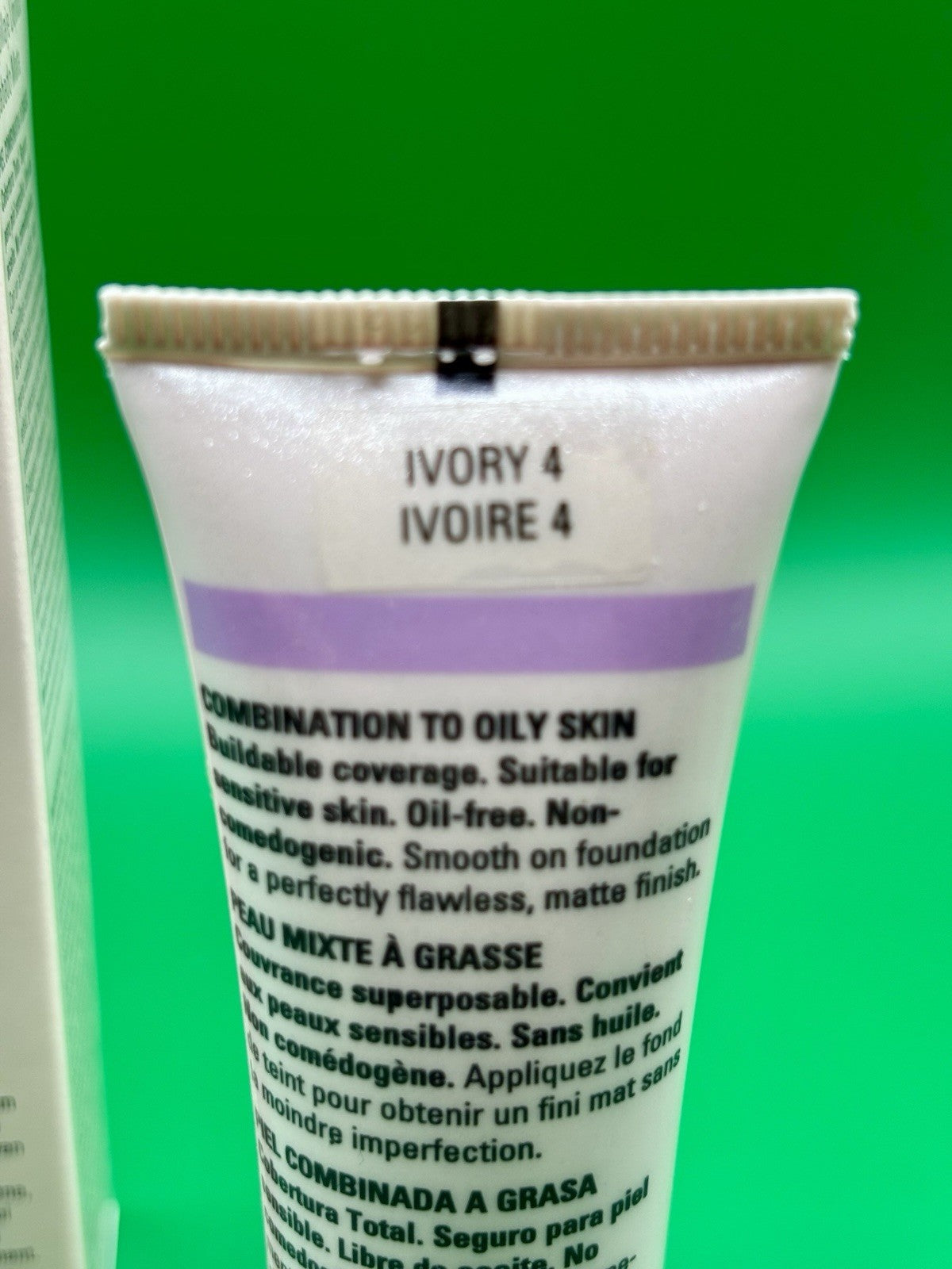 Liquid Foundation for Oily Skin Ivory 4 Matte Wear Face Makeup