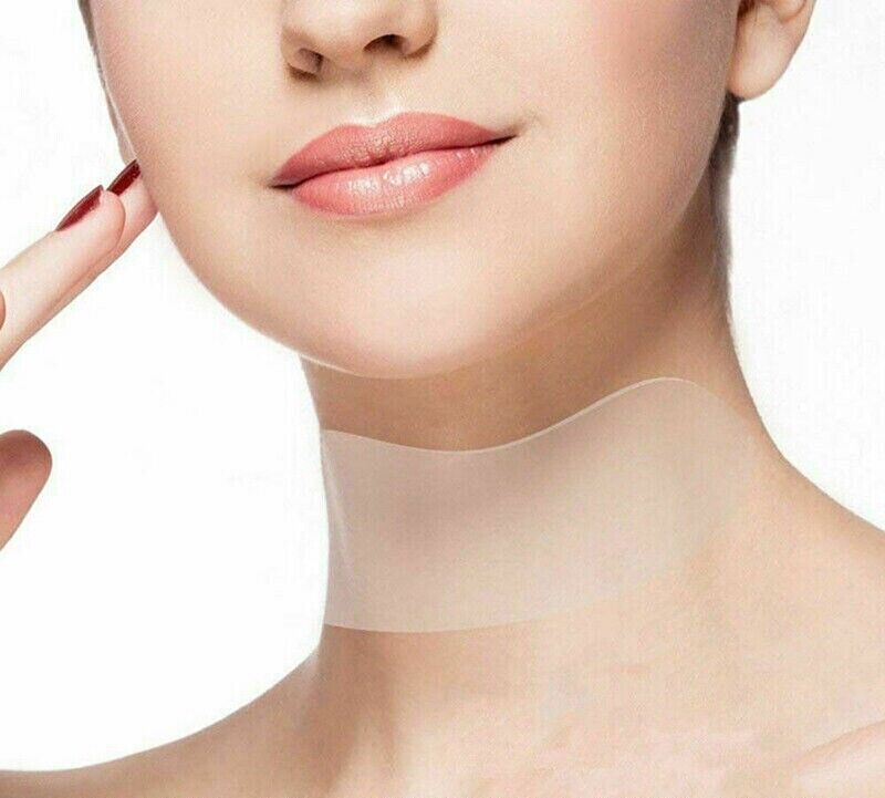 Reusable Silicone Anti-Wrinkle Chest & Neck Pads Set - Anti-Aging Skin Care