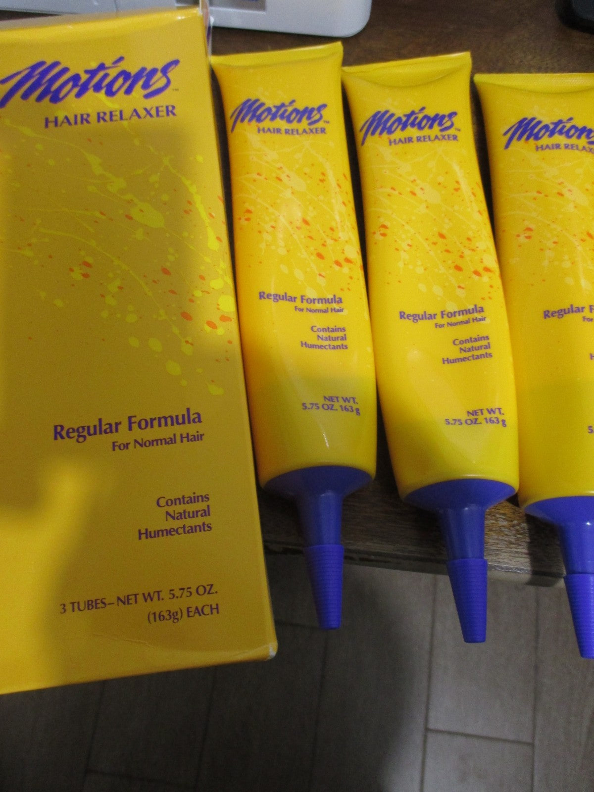 Motions Classic Formula Hair Relaxer 5.75oz — Lot of 3