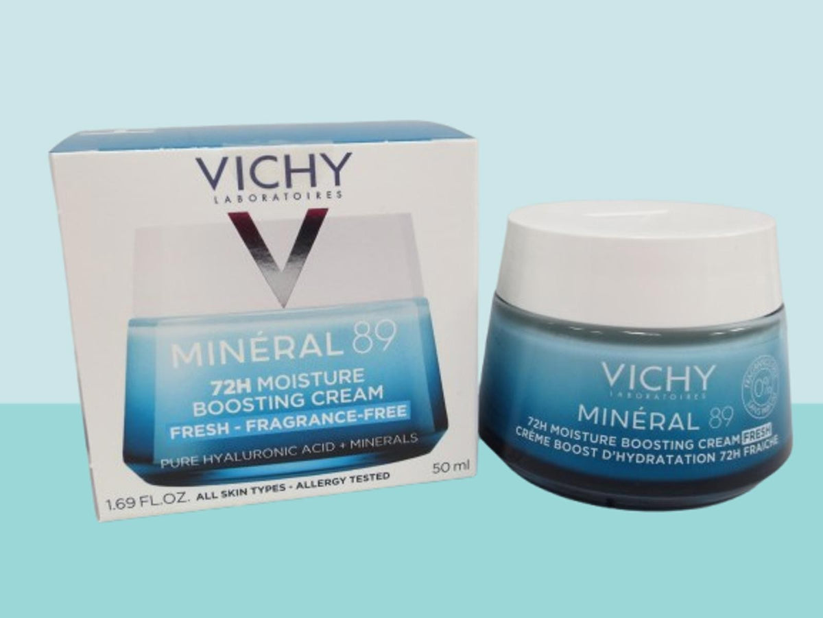 VICHY MINERAL 89 72H MOISTURE BOOSTING CREAM FRAGRANCE-FREE 1.69OZ