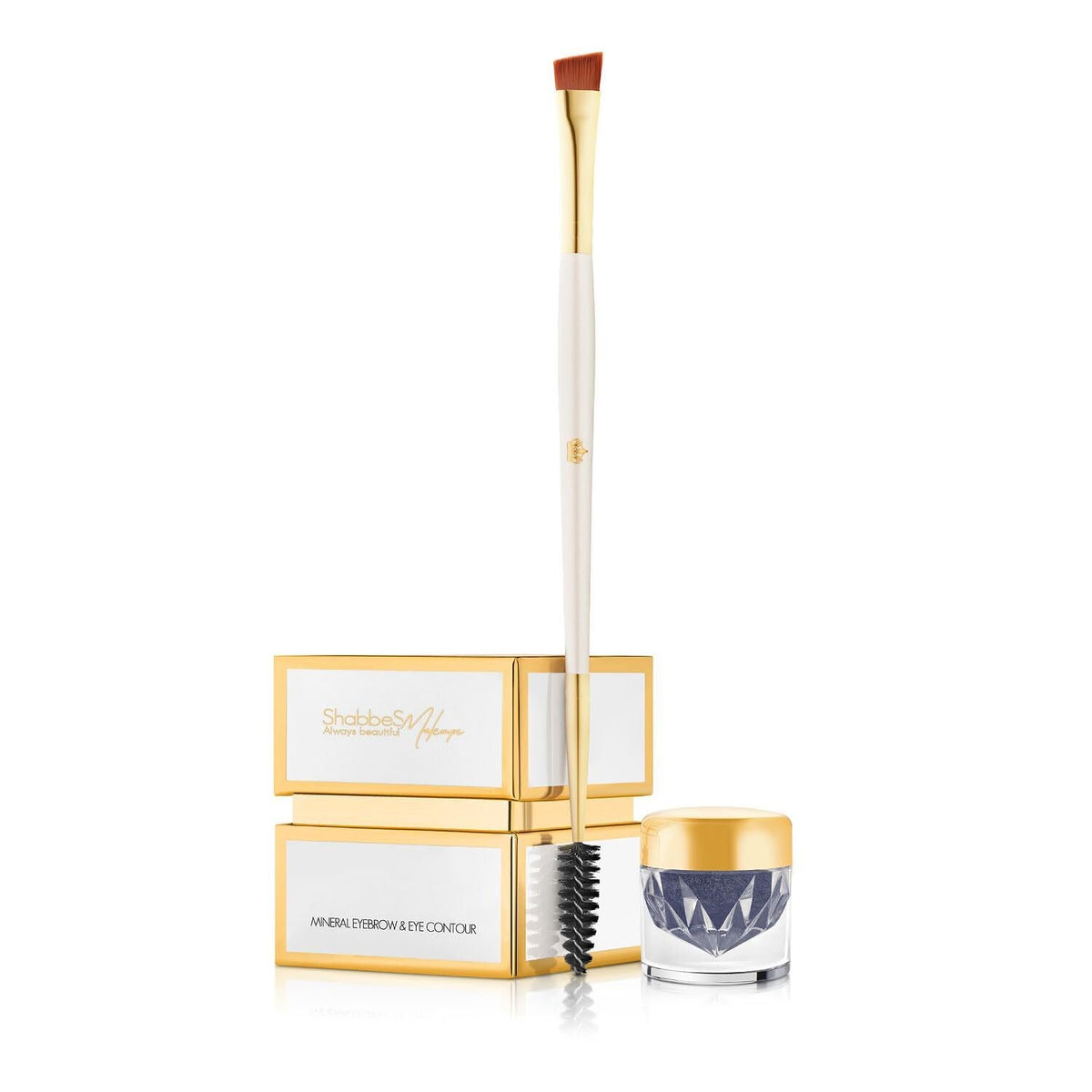 Mineral Eyebrow & Eye Contour Powder - Kosher Shabbes Makeup 2-in-1